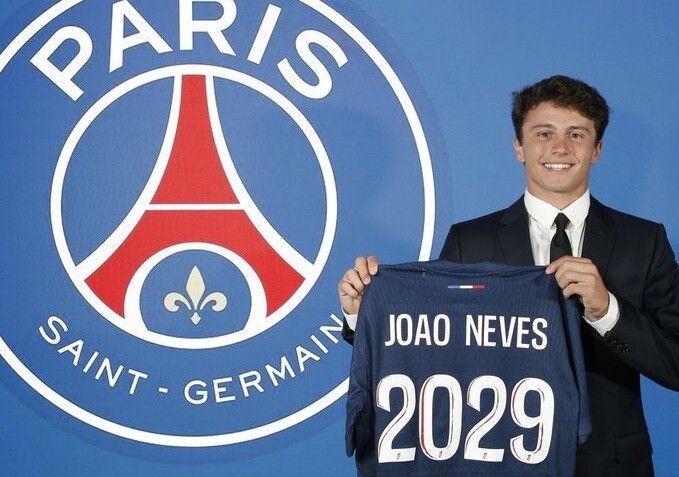 image PSG เปิดตัว ‘เนเวส’ ค่าตัว 60+10 ลย. พ่วงเรนาโต้