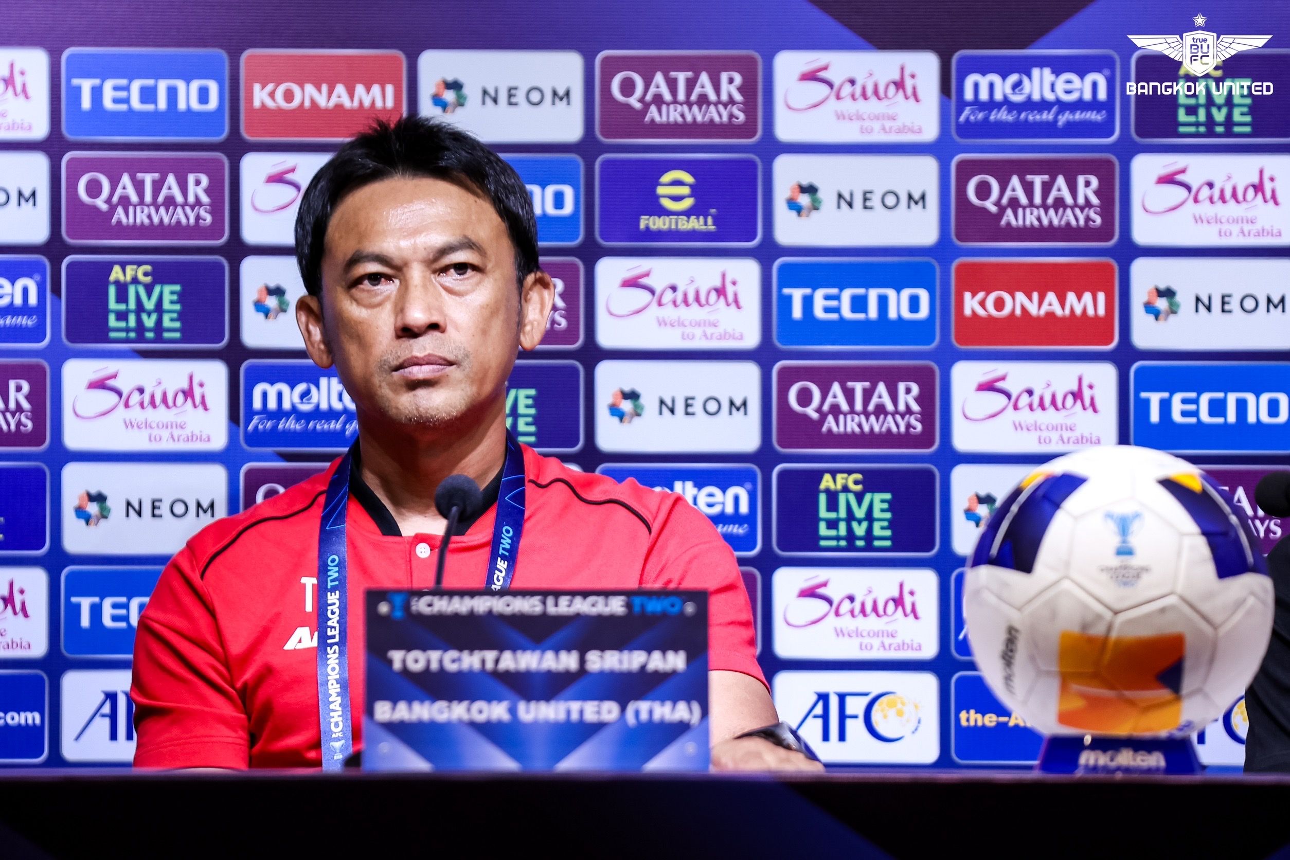 image ประเดิม ACL2! ‘โค้ชแบน’ ประกาศ บียู ต้องคว้าสามเเต้มในบ้าน