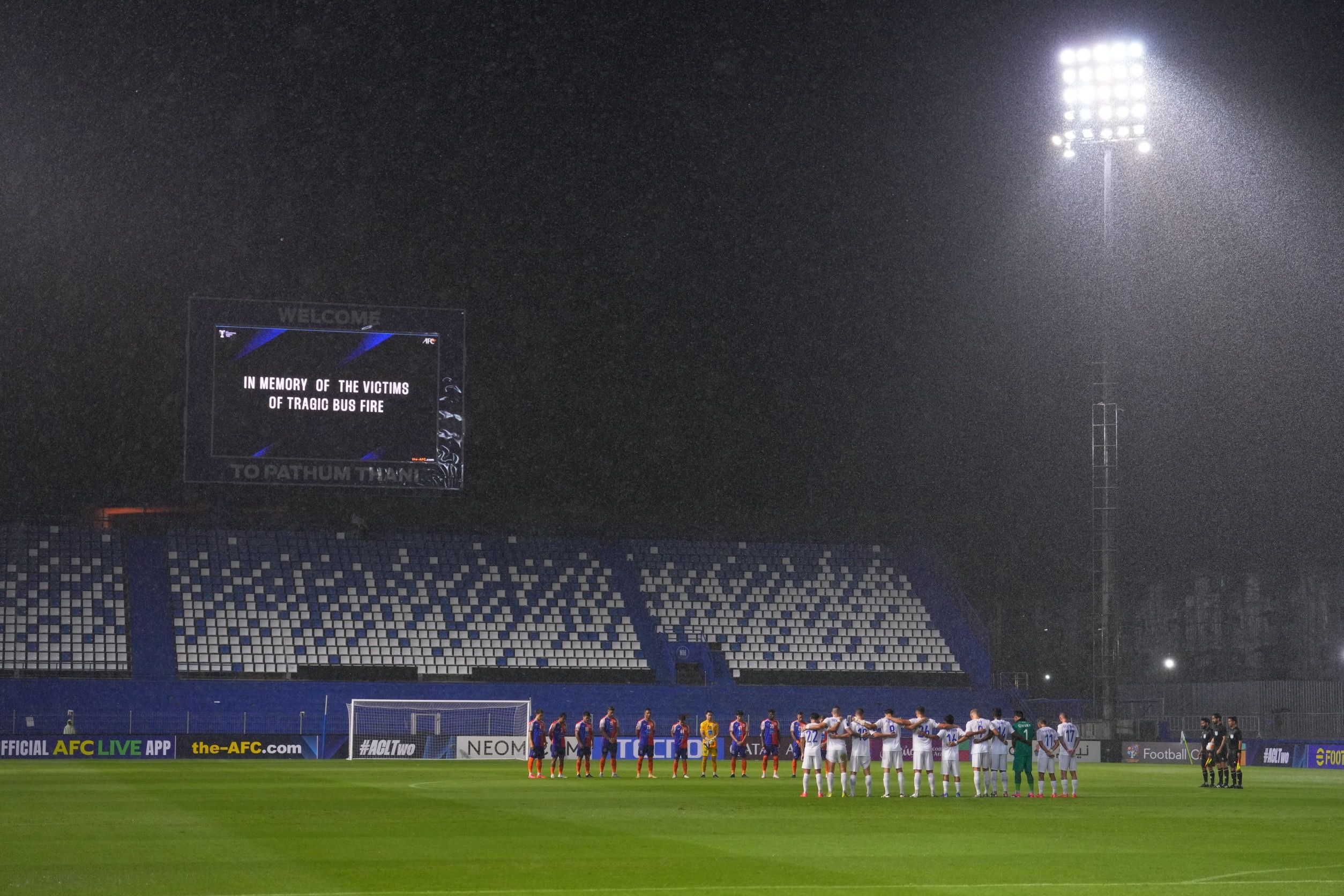 image ฝนถล่มหนัก! ยกเลิกแมตซ์ ‘การท่าเรือ-ไลออน ซิตี้’ ศึก ACL2 นัดสอง