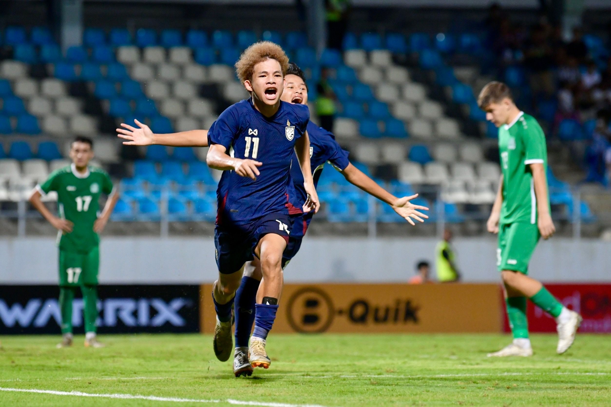 image ‘ปรเมศ-ศิวกร’ คนละตุง! ไทย U17 เฉือน เติร์กฯ 2-0 ประเดิมคัดเอเชีย