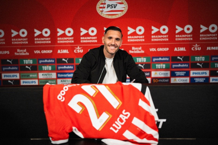 image PSV เซ็นฟรี ‘ลูคัส เปเรซ’ อดีตหอกปืน