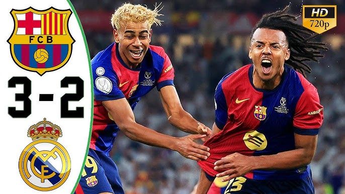 image ไฮไลท์ฟุตบอล โกป้า เดลเรย์ บาร์เซโลน่า 3-2 เรอัล มาดริด
