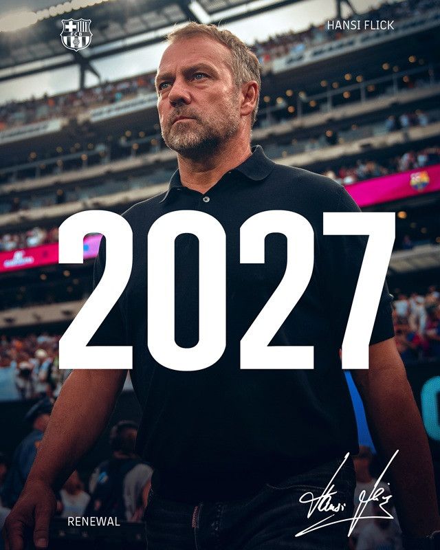 image บาร์ซ่าคอนเฟิร์มต่อสัญญา ‘ฟลิค’ ถึง2027