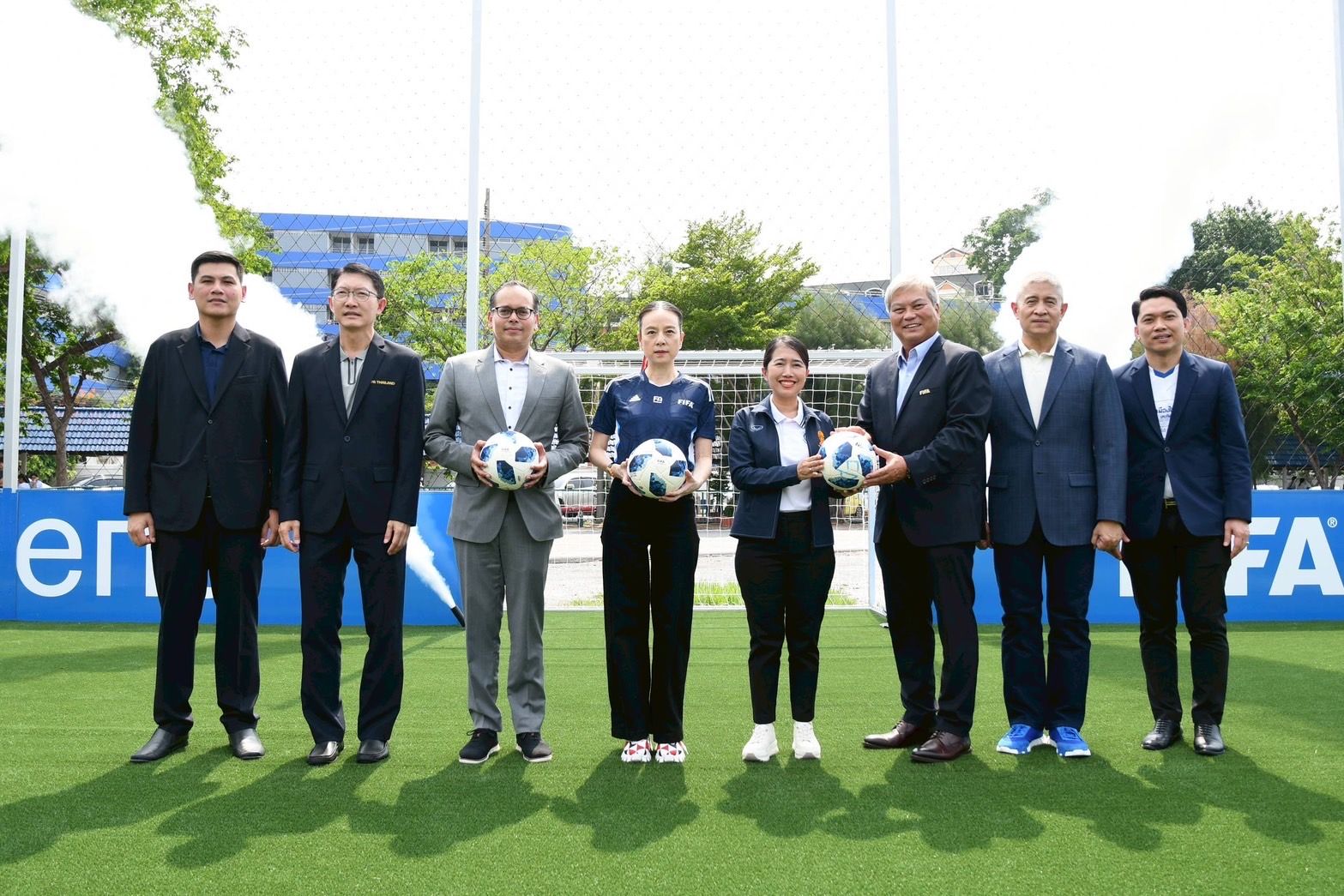 image ประเทศแรกในเอเชีย! ‘มาดามแป้ง’ เปิดโครงการ FIFA Arena Project