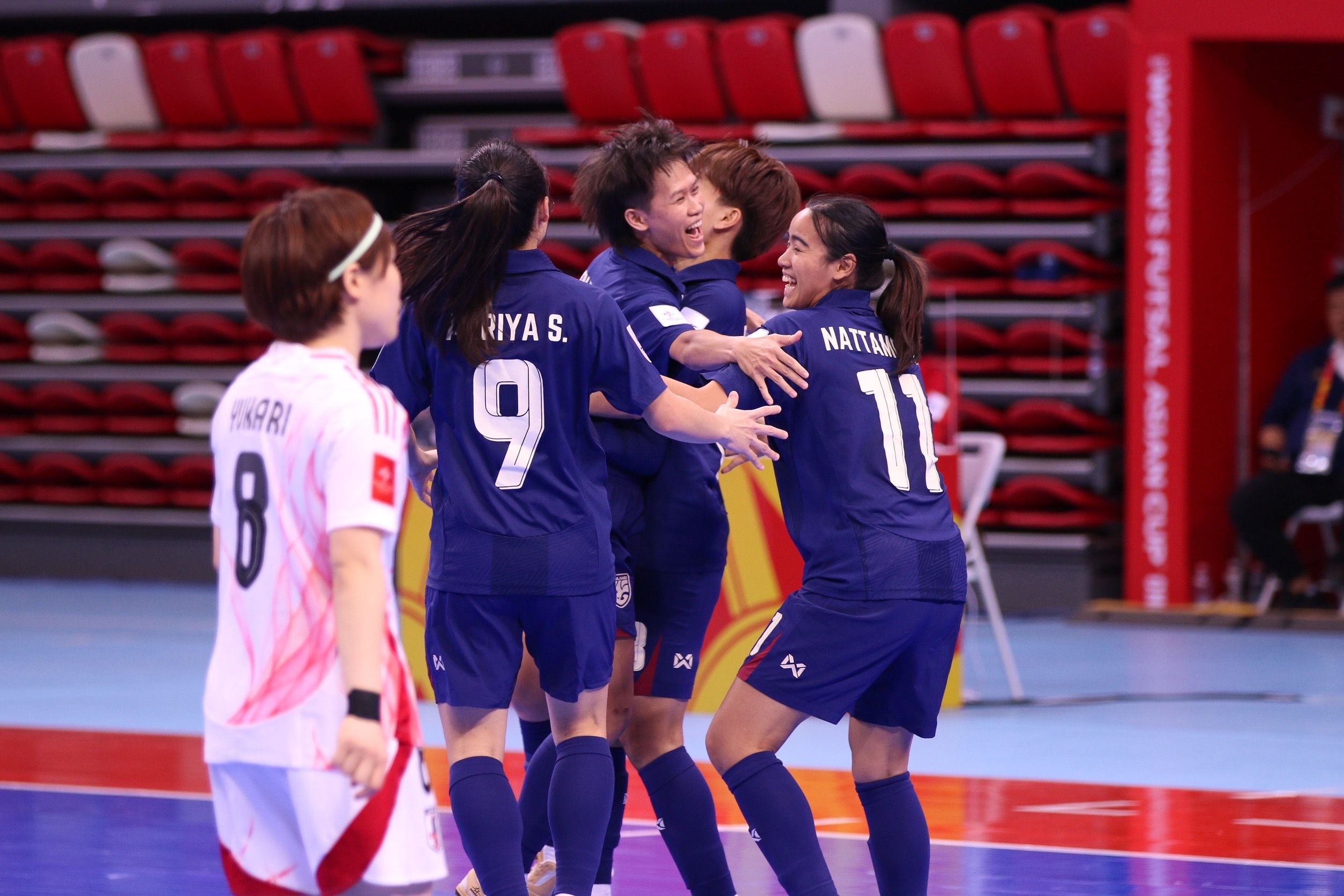 image ผงาดแชมป์กลุ่ม! ฟุตซอลหญิงไทย แซงเฮ ญี่ปุ่น 3-1 ลิ่ว 8 ทีมเอเชียเจอ ฮ่องกง
